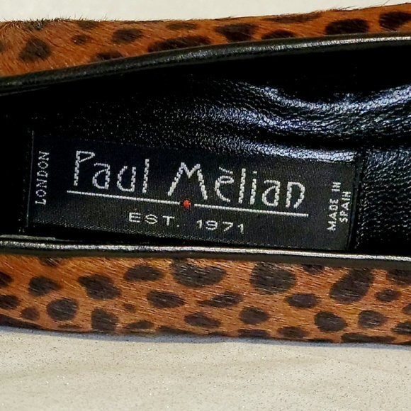 PAUL MELIAN London Cheetah Print Pump 7B - Picture 11 of 12
